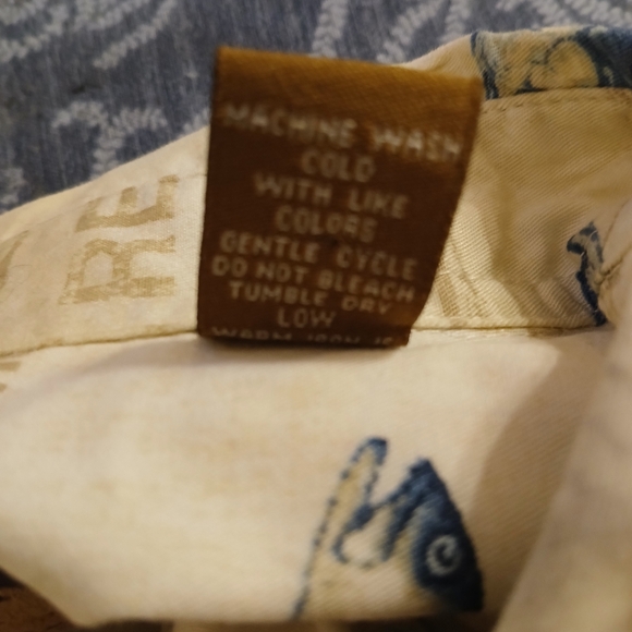 Magellan Men's Fishing Print Button Down Shirt Size XXL - Picture 6 of 9